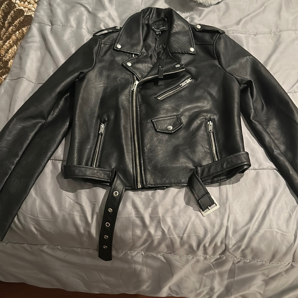 Brand new leather jacket